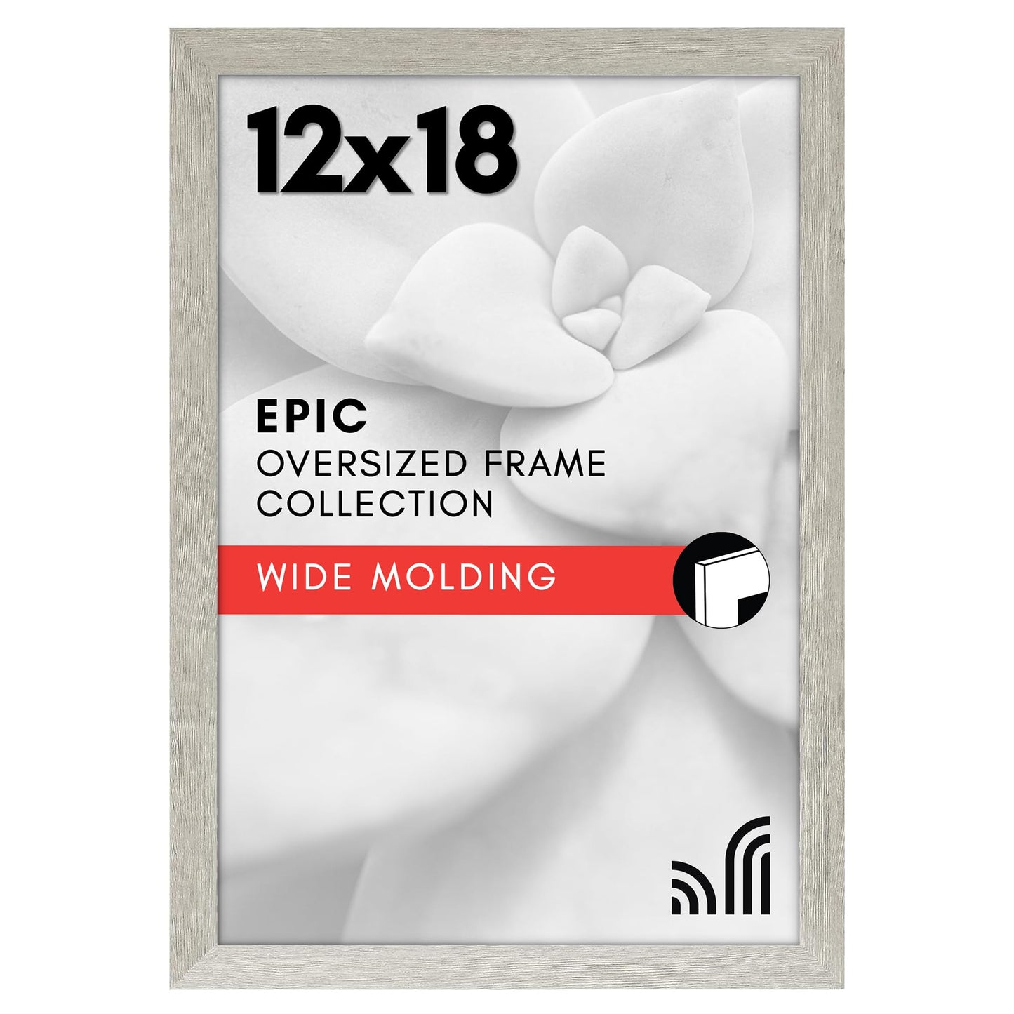 Gallery Poster Frame with Wood Grain Finish | Epic Collection