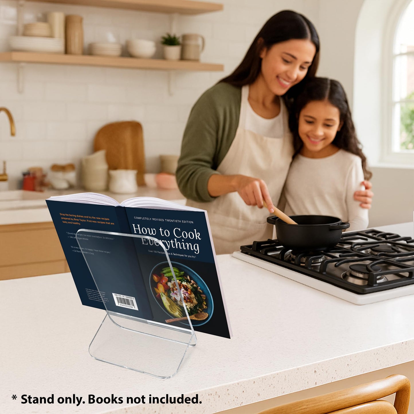 Standard Size | Acrylic Book Stand | Modern - Premium Quality