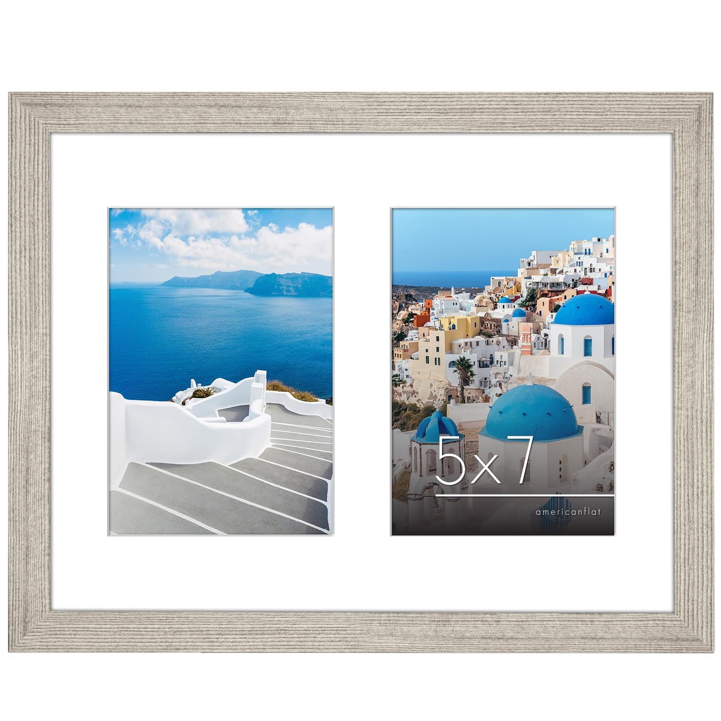 Americanflat Picture Frame with Classic Molding | Signature Collection Collage Picture Frame