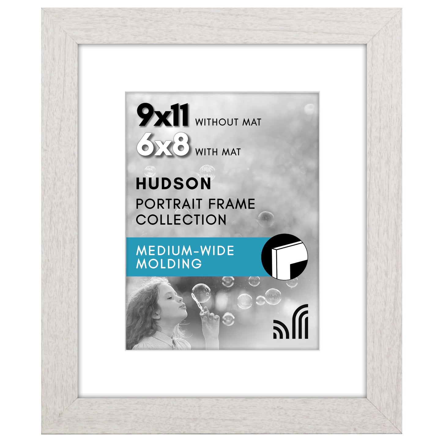 Oversized Gallery Picture Frame with Mat | Hudson Collection