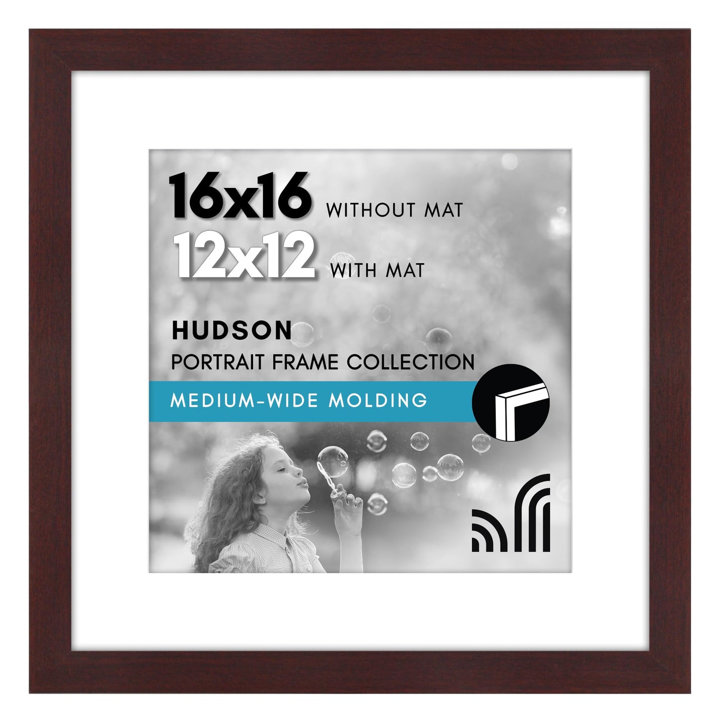 Oversized Gallery Picture Frame with Mat | Hudson Collection
