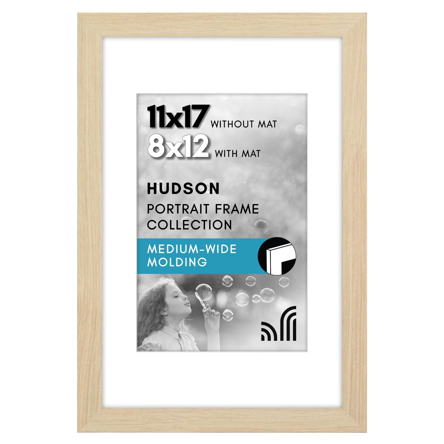 Oversized Gallery Picture Frame with Mat | Hudson Collection