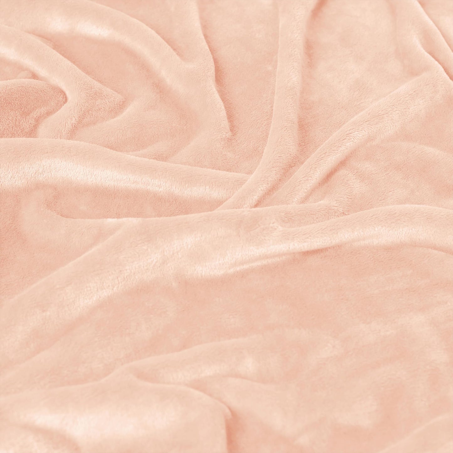 Americanflat 50x60 Fleece Throw Blanket - Soft and Breathable Throw Blanket for Couch, Bed, Chair - Fleece Blankets Perfect for Home, Bedroom, or Outdoor Use - Pink