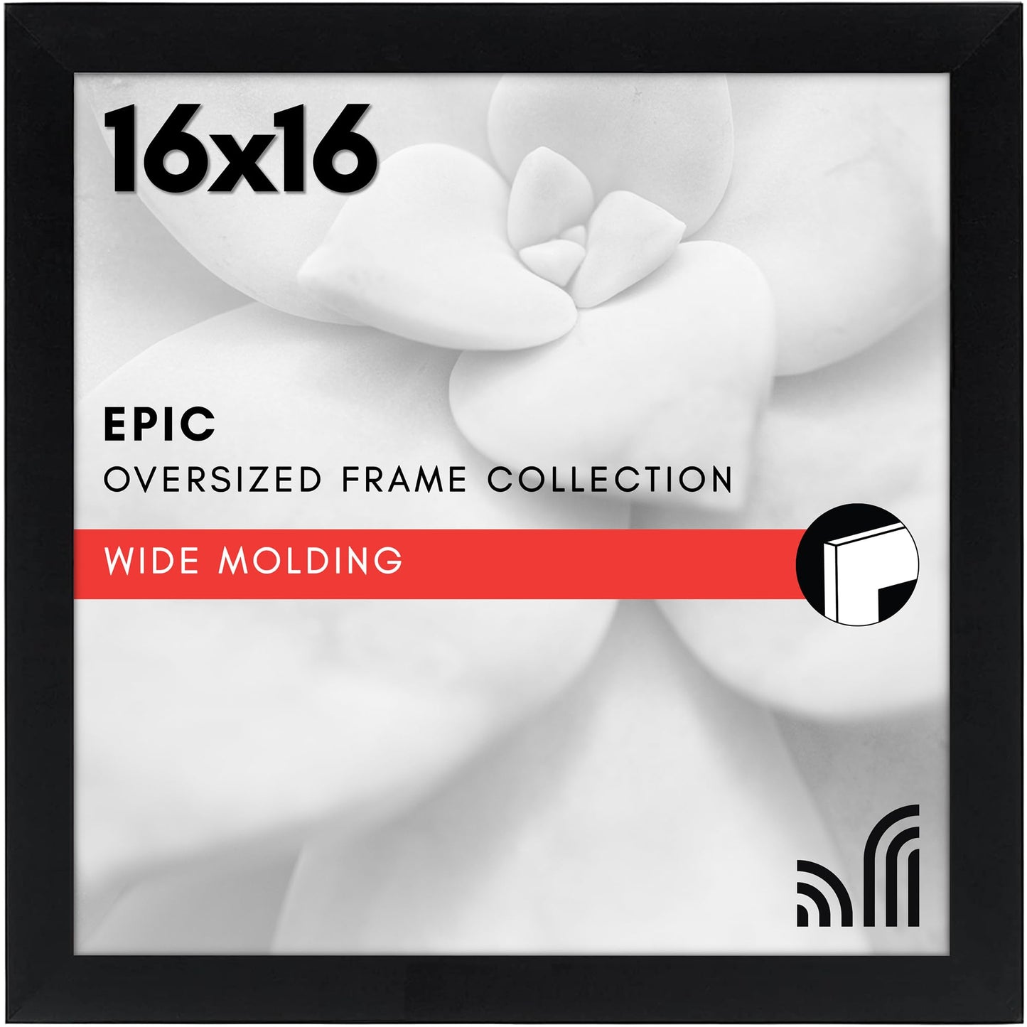Gallery Poster Frame with Wood Grain Finish | Epic Collection