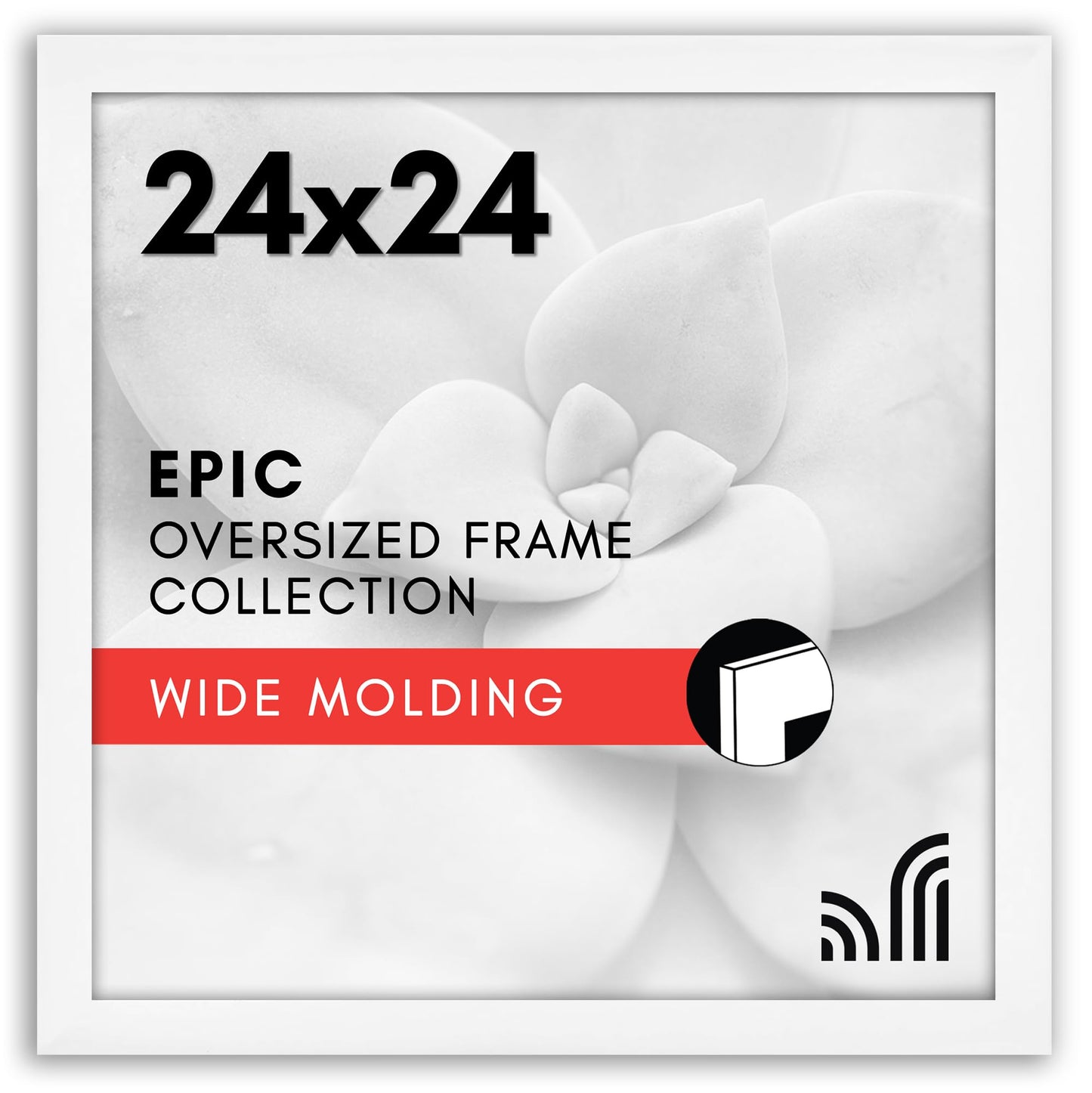 Gallery Poster Frame with Wood Grain Finish | Epic Collection