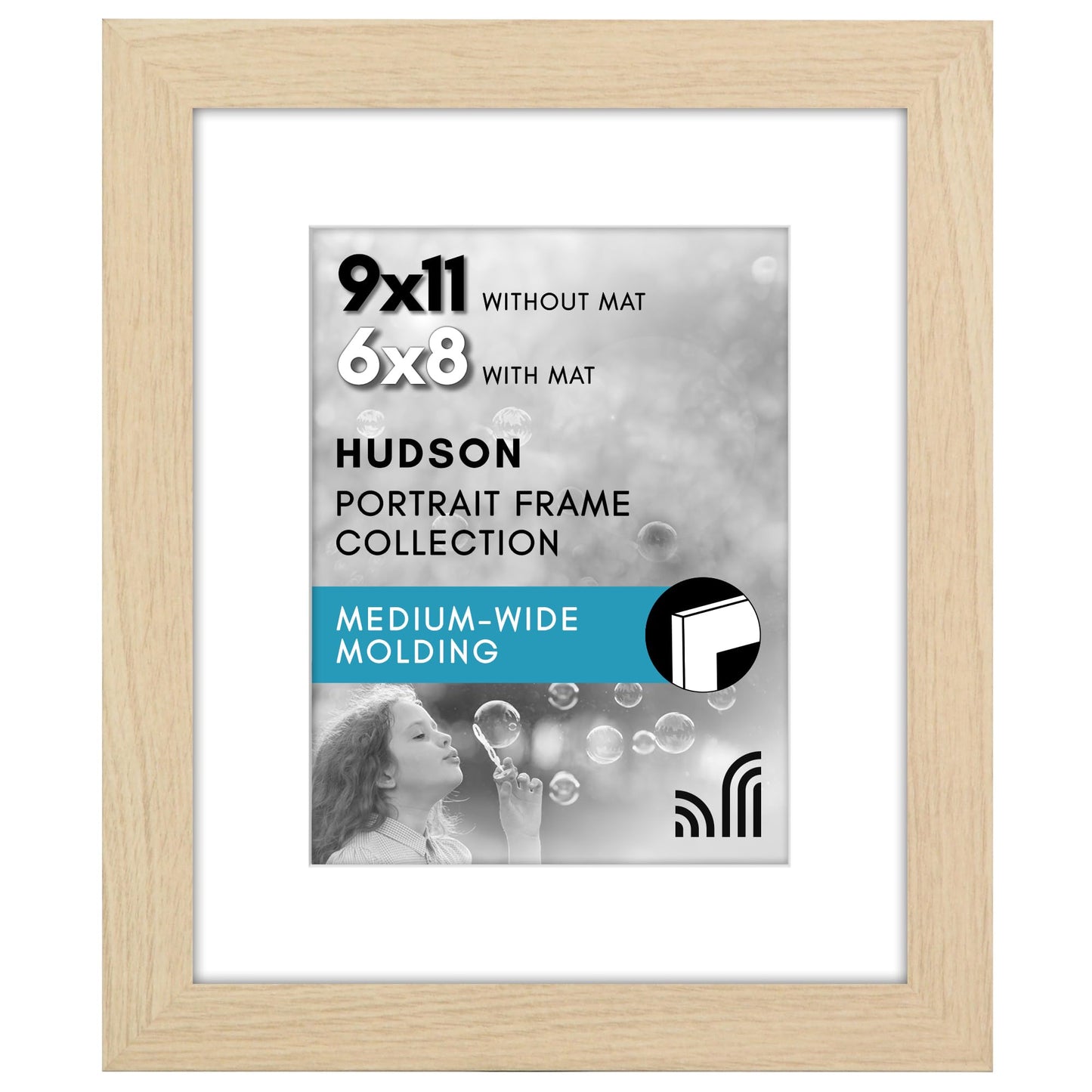Oversized Gallery Picture Frame with Mat | Hudson Collection