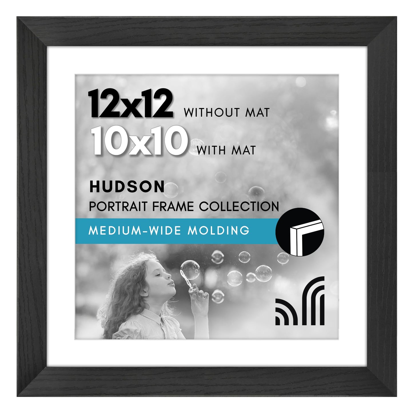 Oversized Gallery Picture Frame with Mat | Hudson Collection