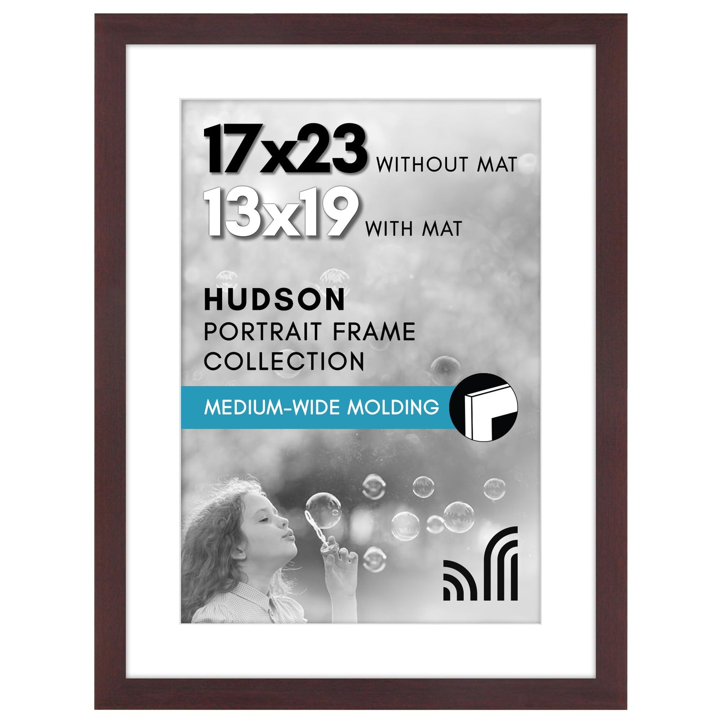 Oversized Gallery Picture Frame with Mat | Hudson Collection