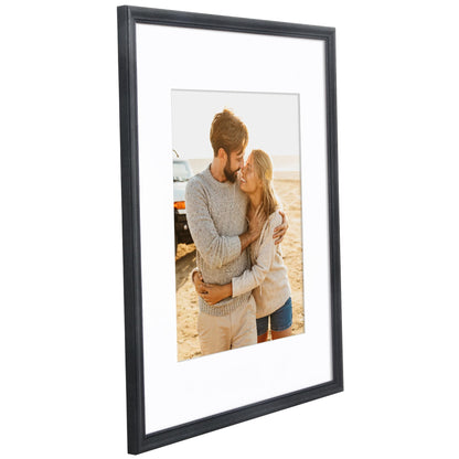 16x20 with 11x14 Mat | Vintage Frames | Black | Modern - Premium Quality