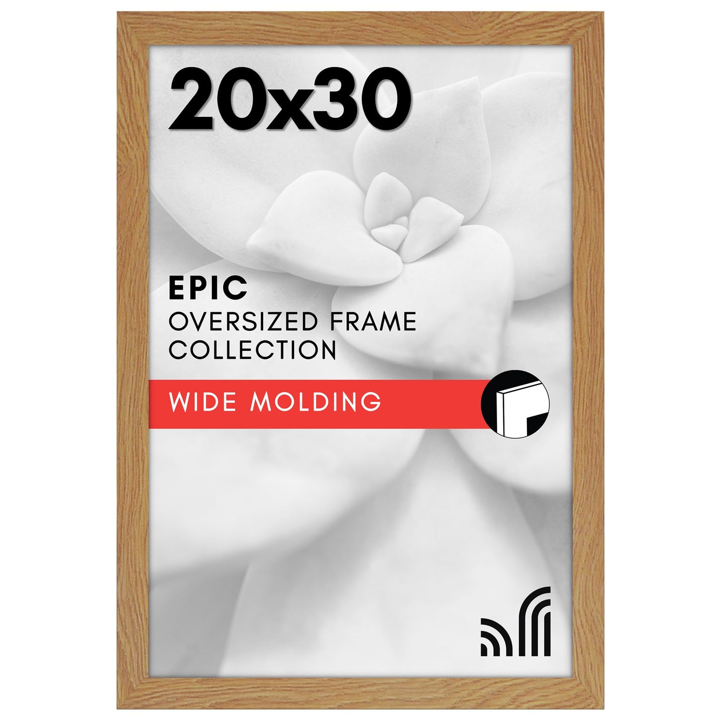 Gallery Poster Frame with Wood Grain Finish | Epic Collection