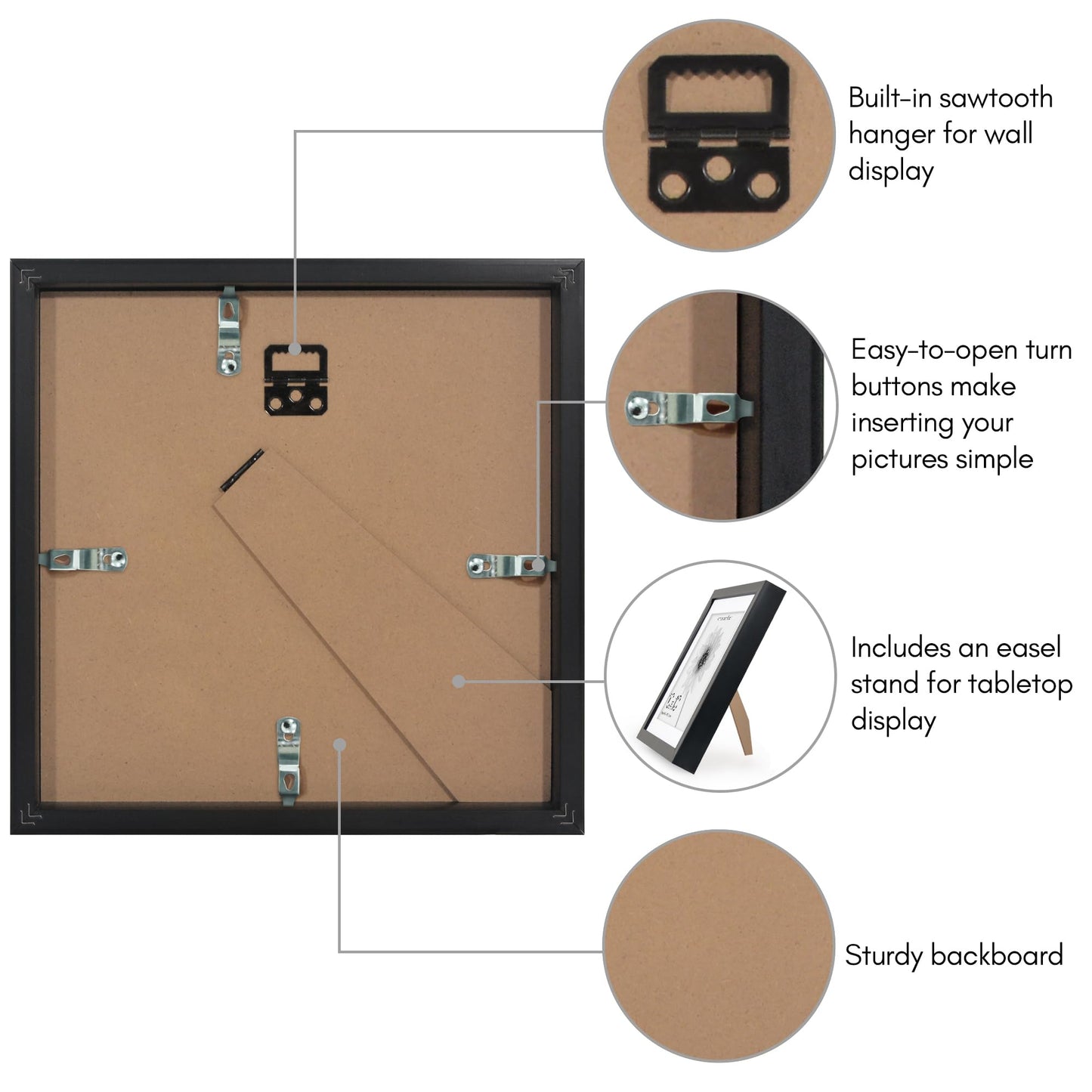 Gallery Picture Frame with Mat | Soho Collection