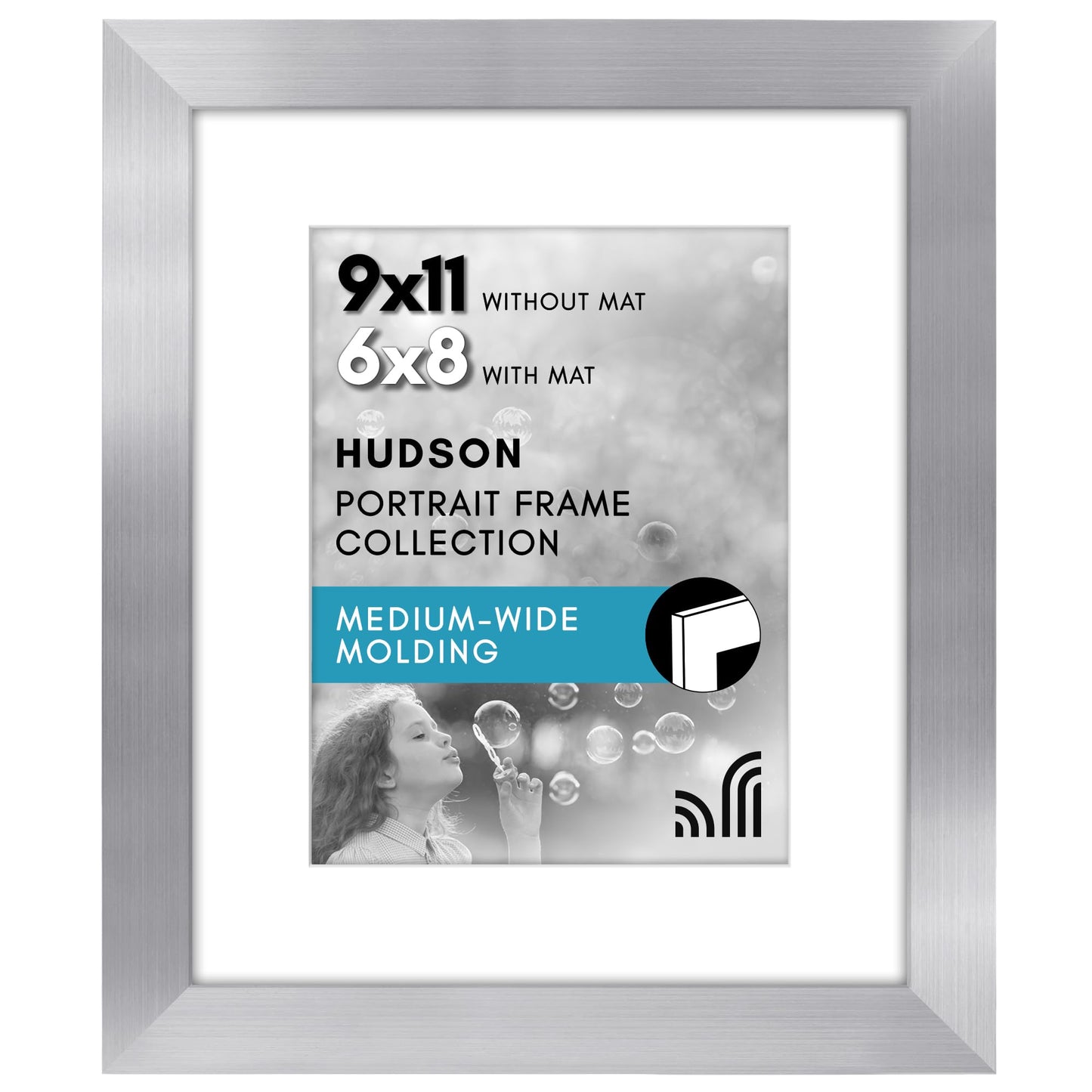 Oversized Gallery Picture Frame with Mat | Hudson Collection
