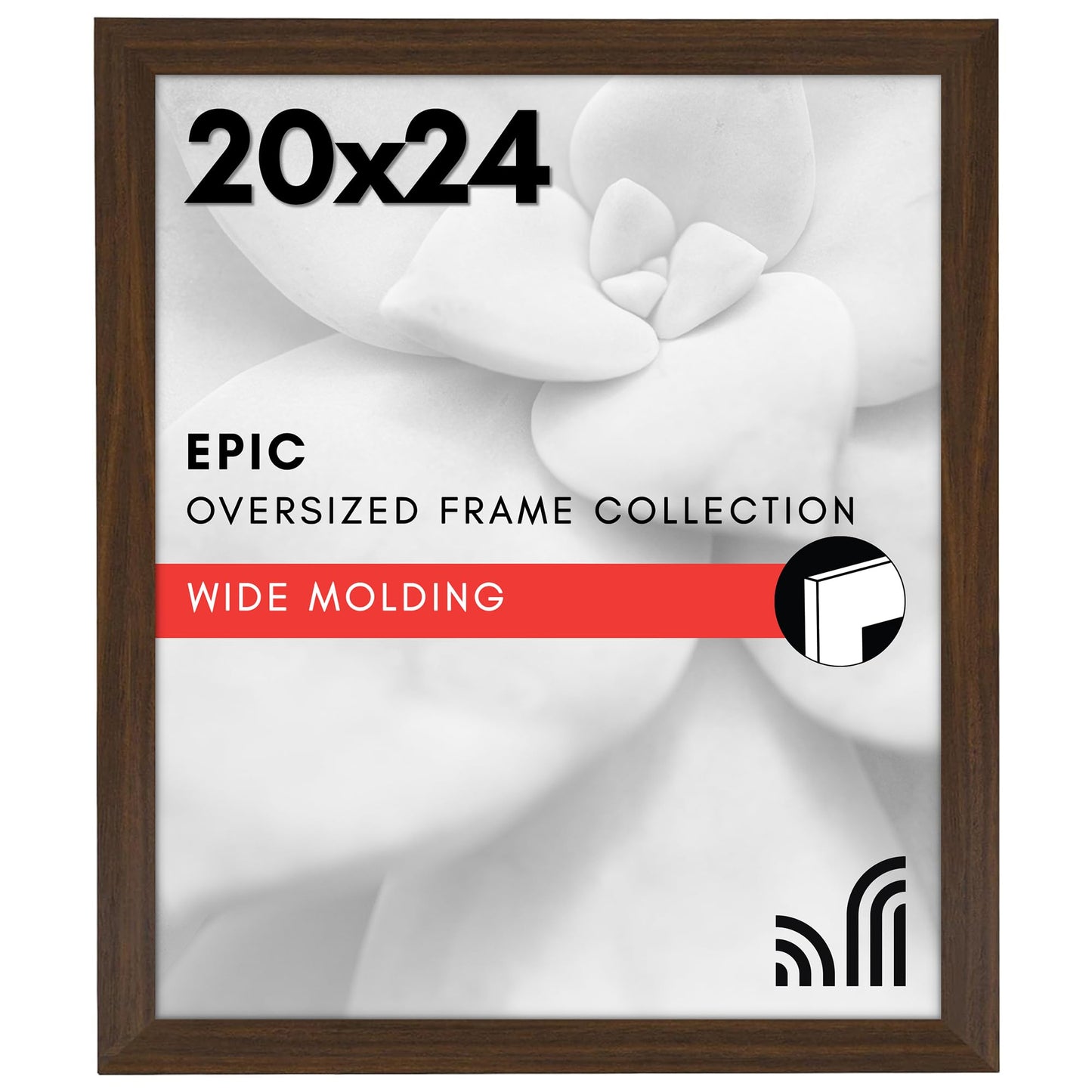 Gallery Poster Frame with Wood Grain Finish | Epic Collection