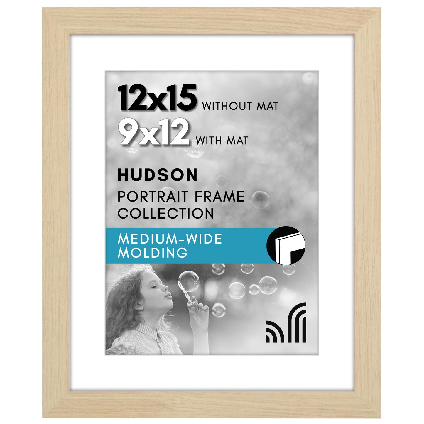 Oversized Gallery Picture Frame with Mat | Hudson Collection
