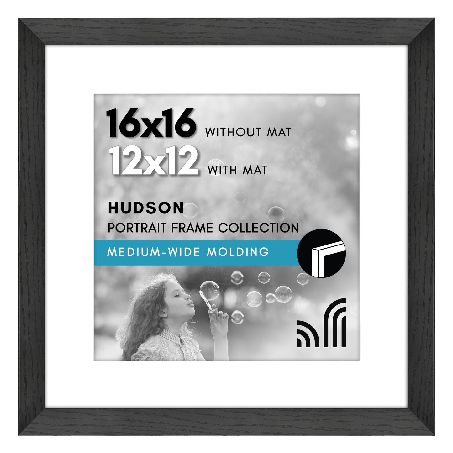 Oversized Gallery Picture Frame with Mat | Hudson Collection