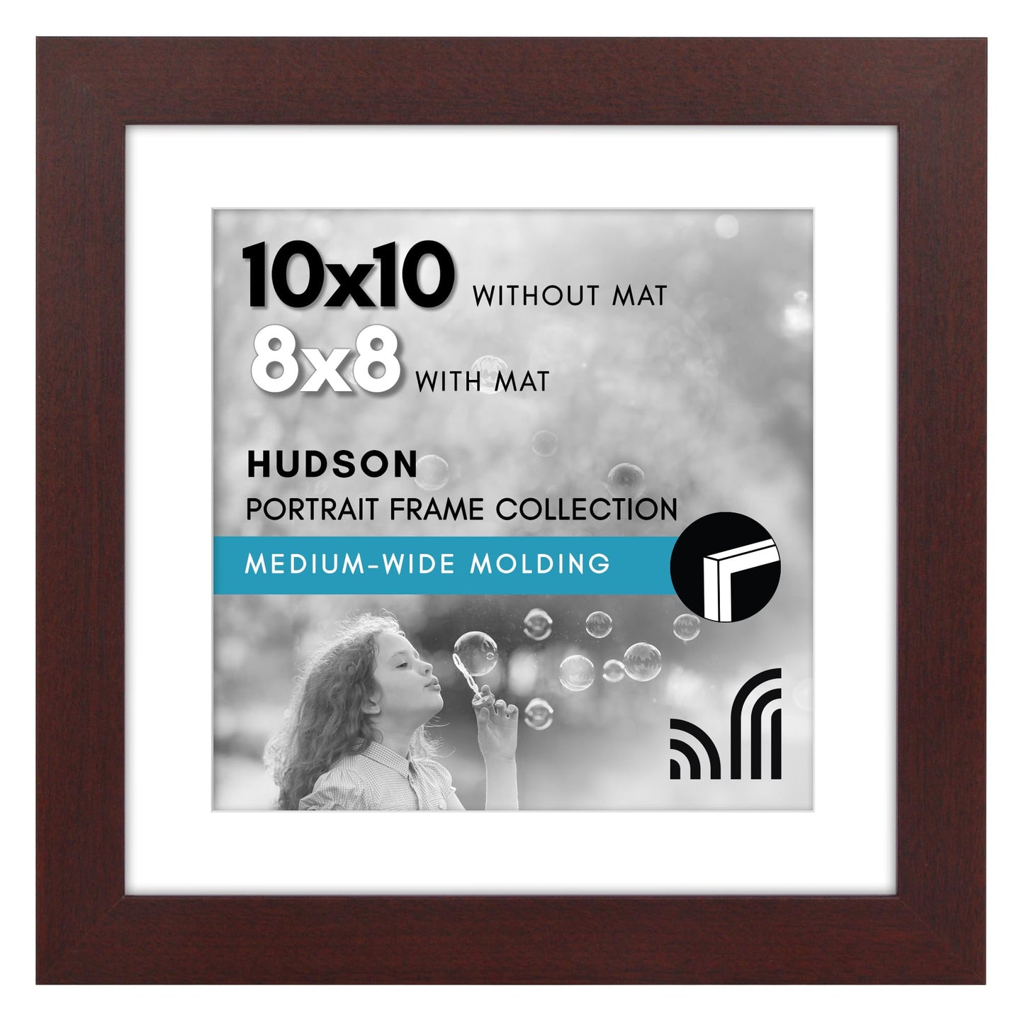 Oversized Gallery Picture Frame with Mat | Hudson Collection