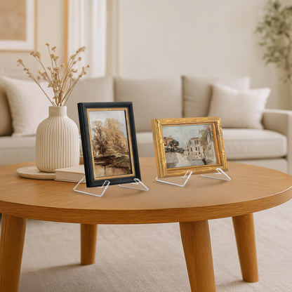 6-Inch | Acrylic Display Stand | Set of 2 | Modern - Premium Quality