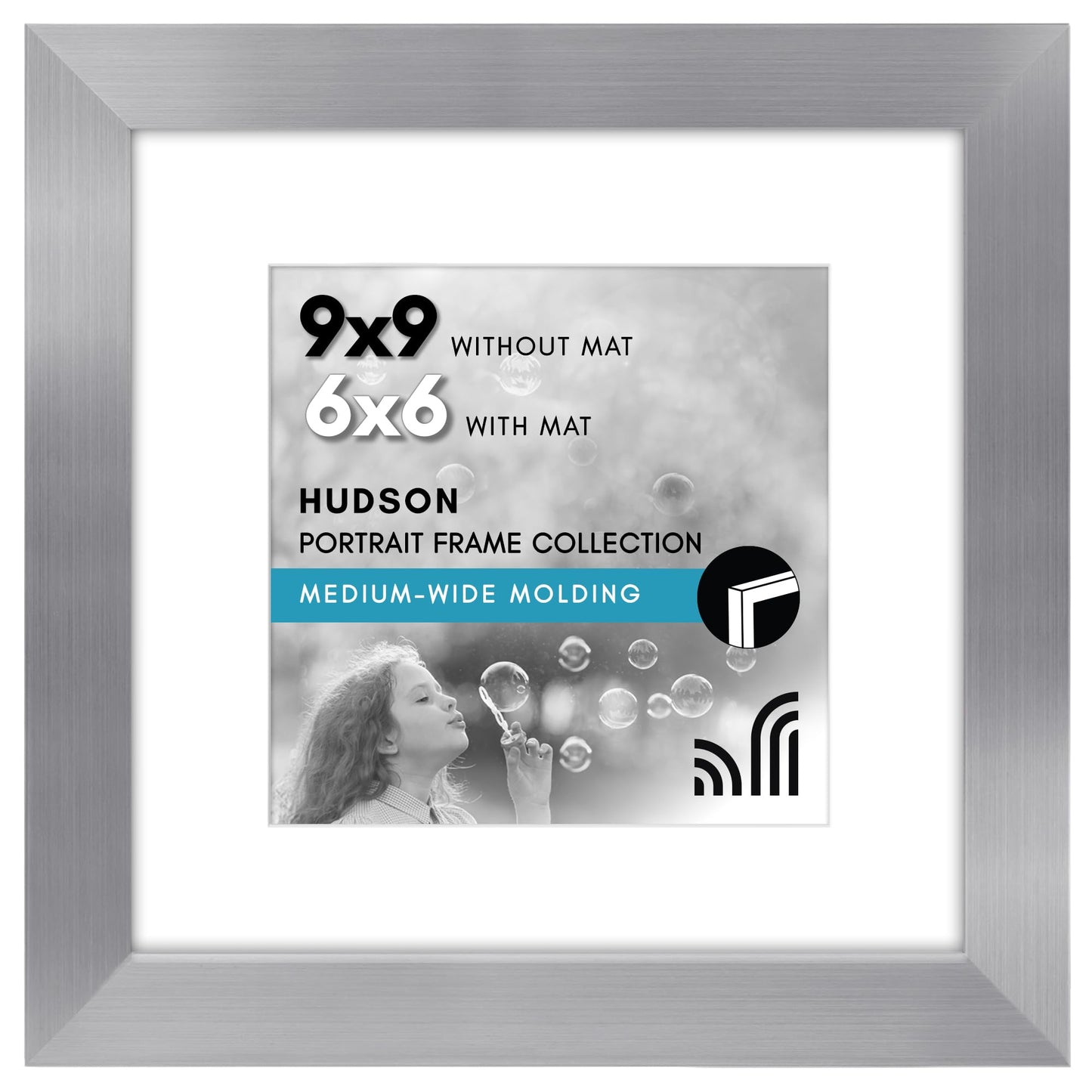 Oversized Gallery Picture Frame with Mat | Hudson Collection