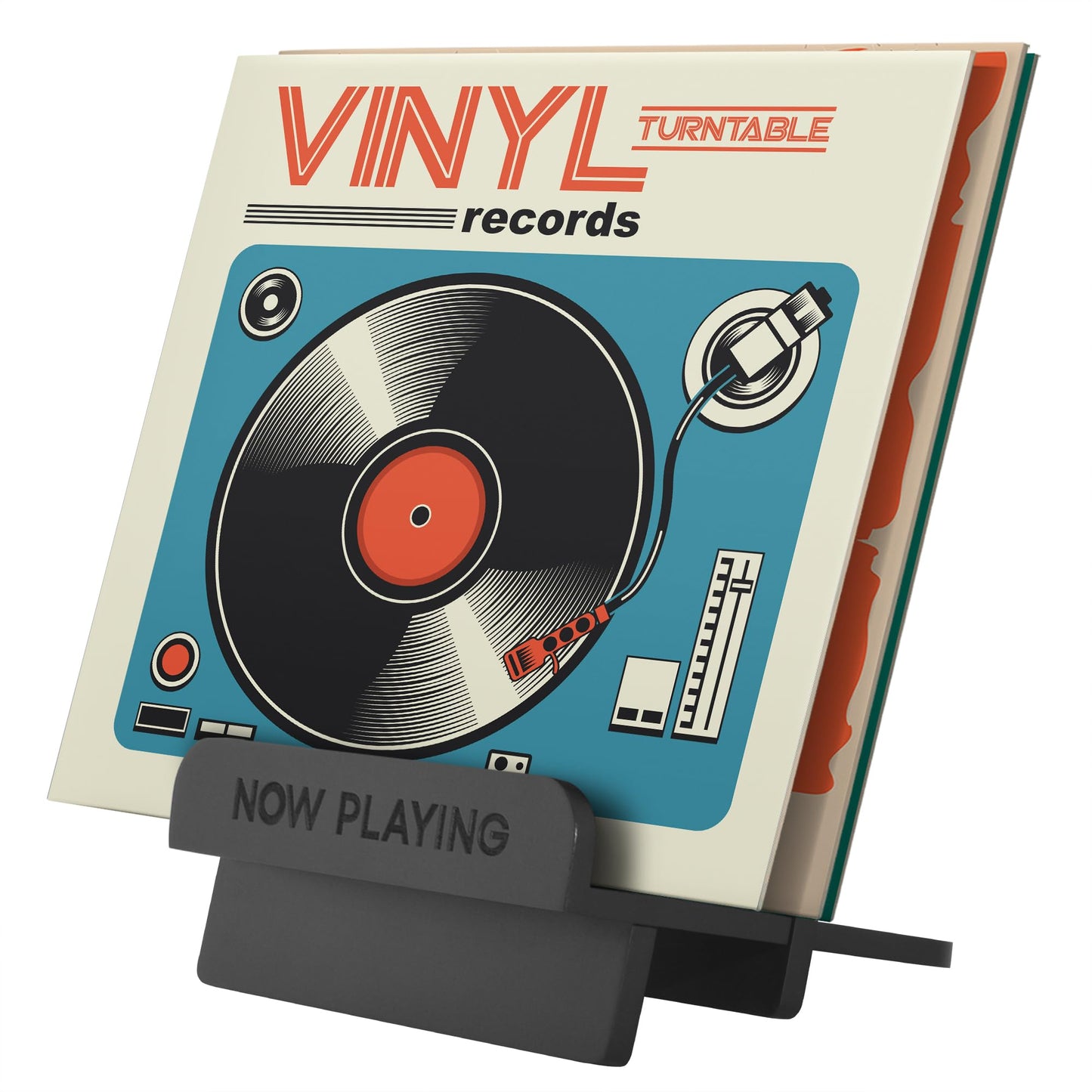 Now Playing Vinyl Record Stand - Americanflat