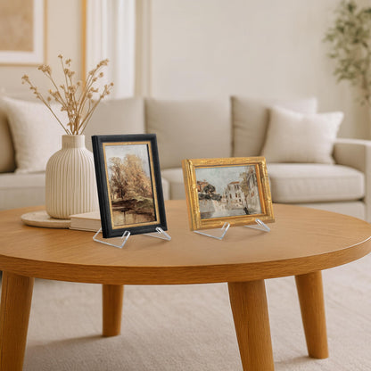 4-Inch | Acrylic Display Stand | Set of 2 | Modern - Premium Quality