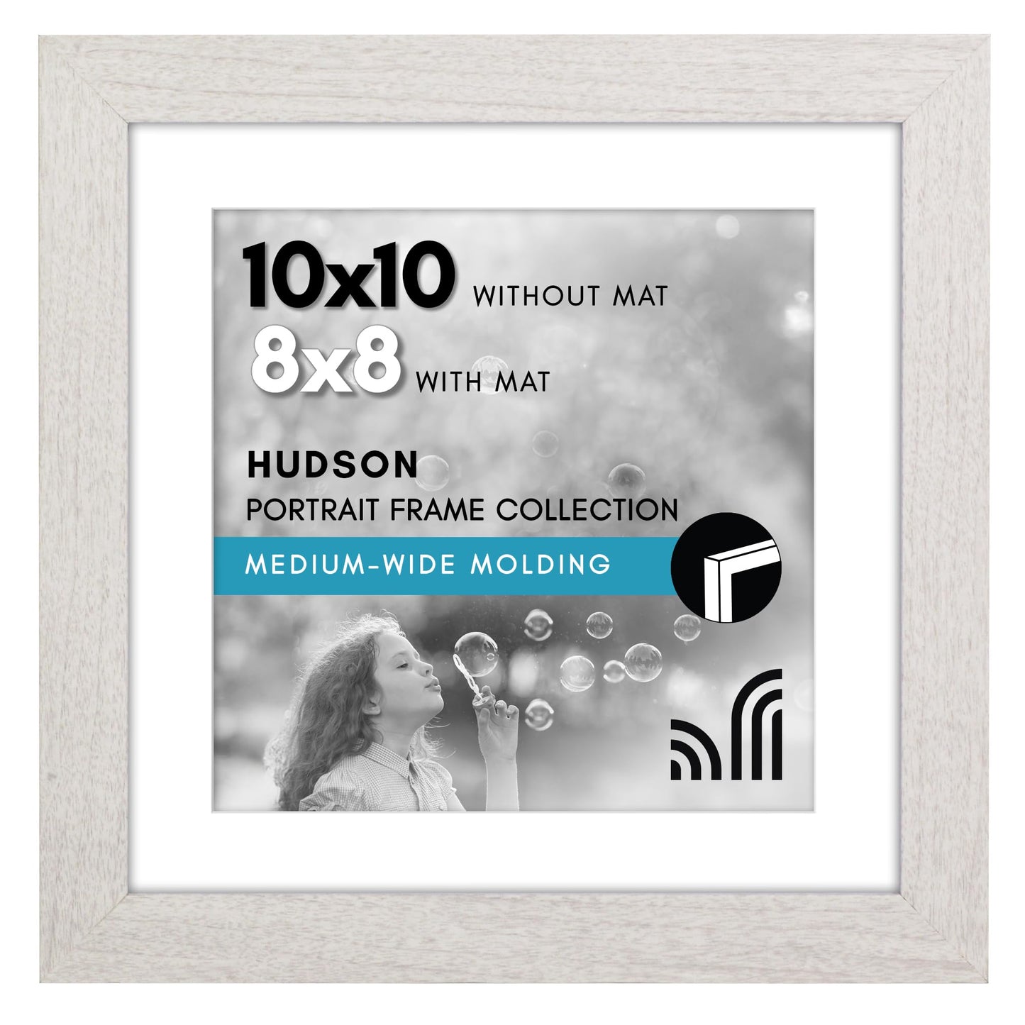 Oversized Gallery Picture Frame with Mat | Hudson Collection