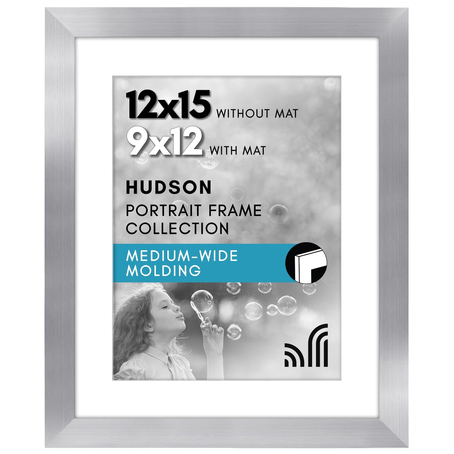 Oversized Gallery Picture Frame with Mat | Hudson Collection