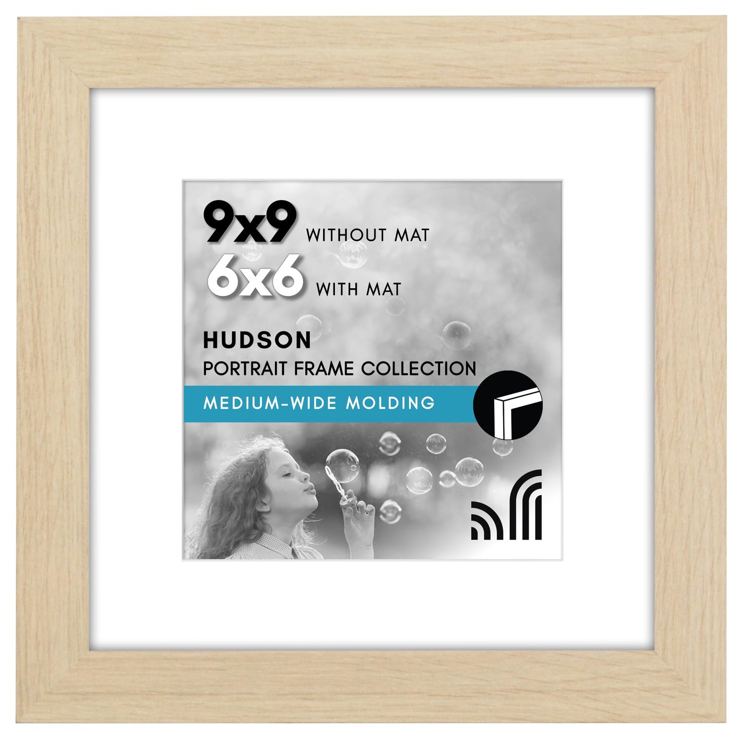 Oversized Gallery Picture Frame with Mat | Hudson Collection