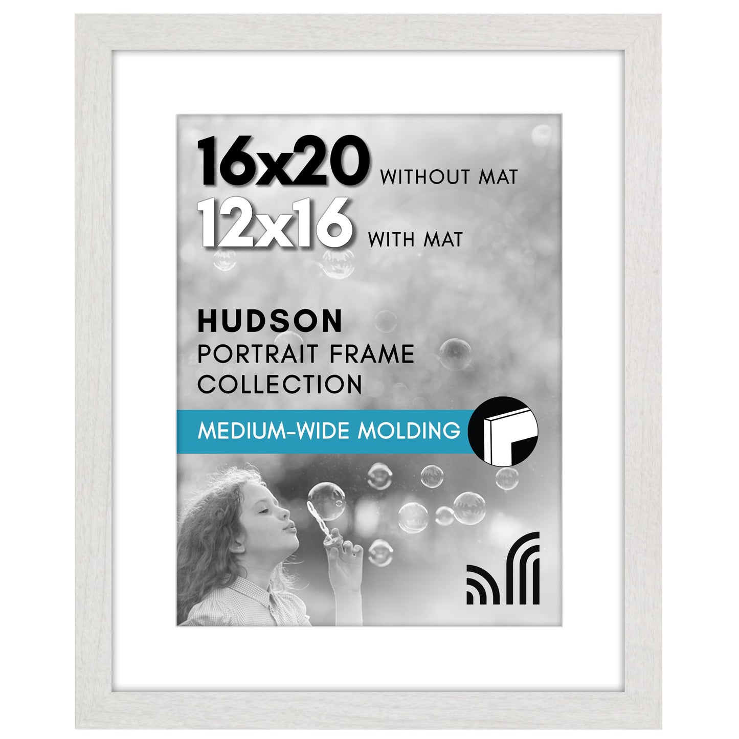 Oversized Gallery Picture Frame with Mat | Hudson Collection