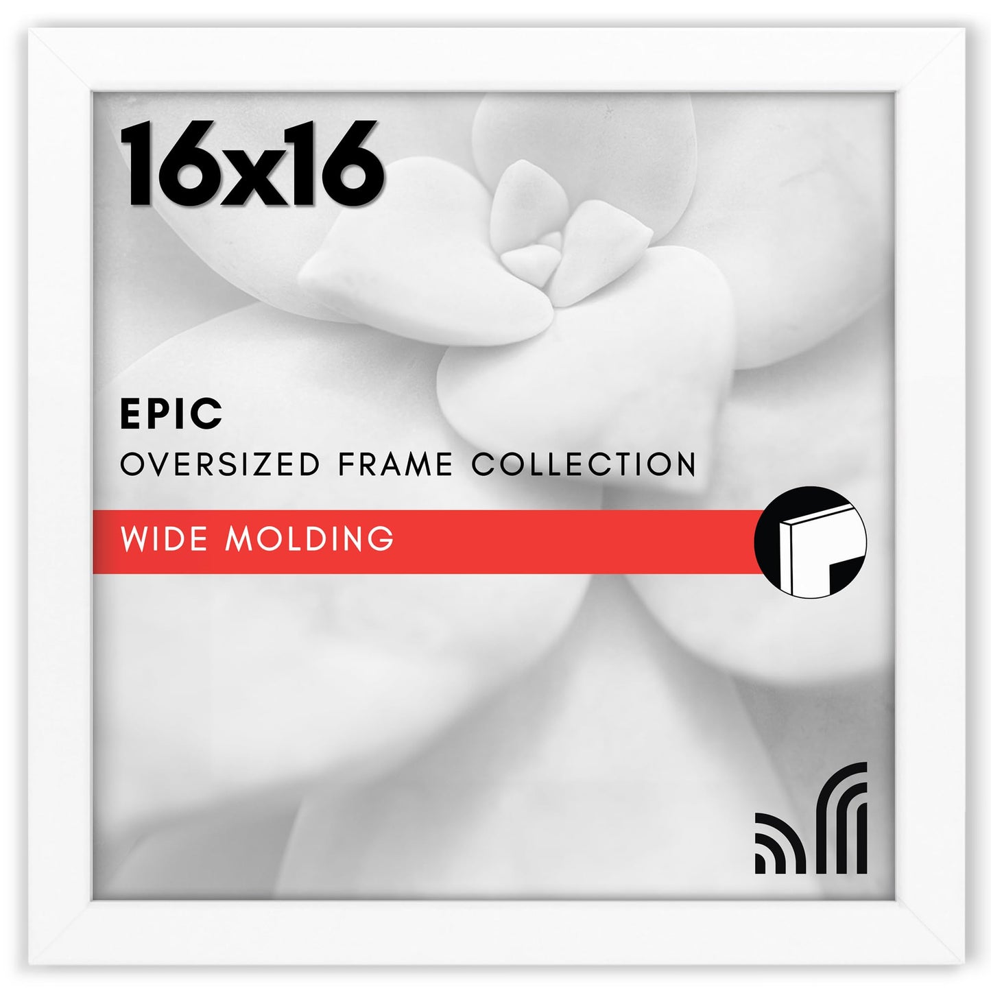 Gallery Poster Frame with Wood Grain Finish | Epic Collection