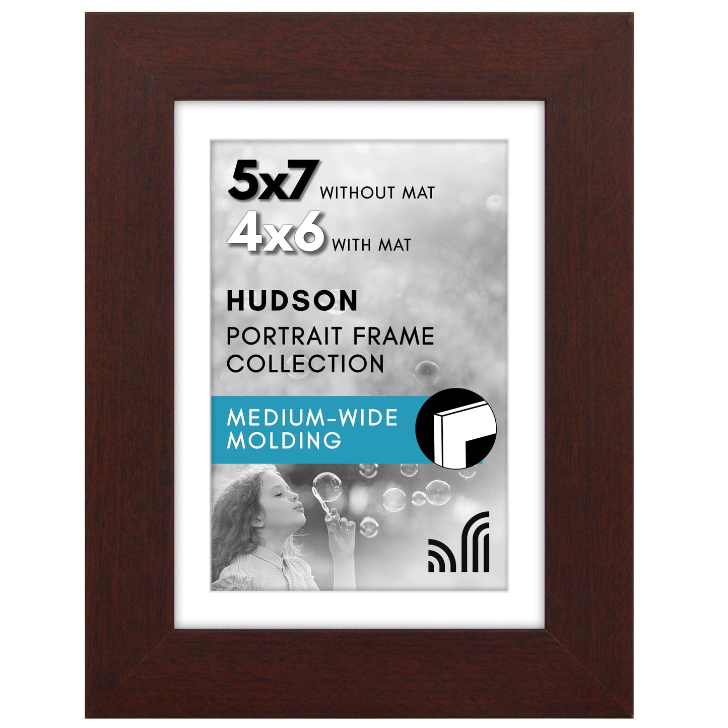 Oversized Gallery Picture Frame with Mat | Hudson Collection