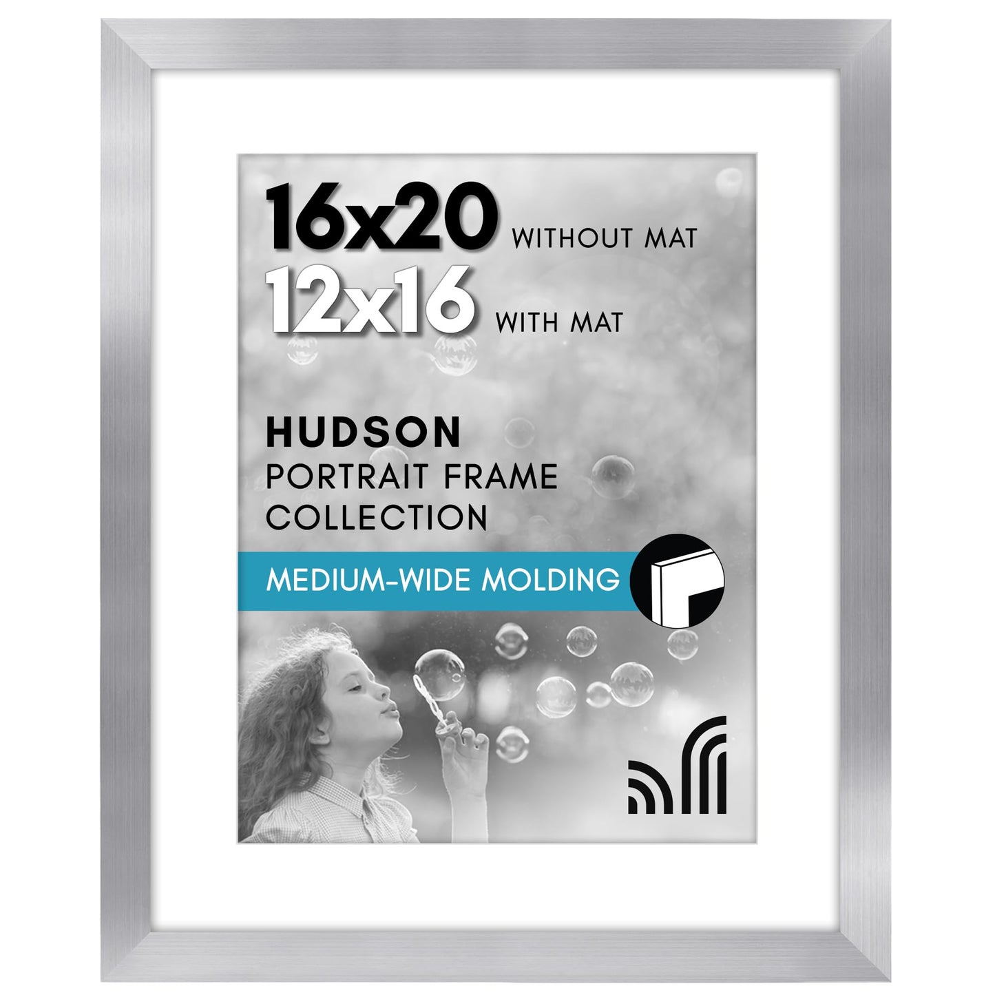 Oversized Gallery Picture Frame with Mat | Hudson Collection