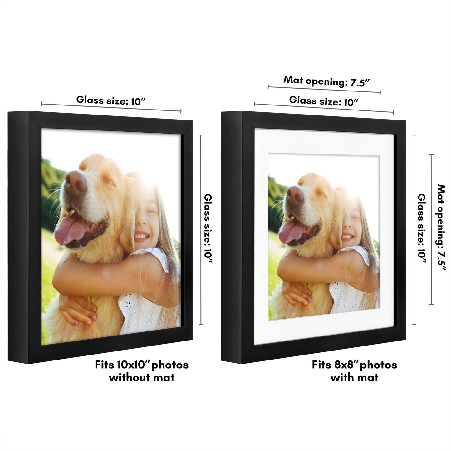 Gallery Picture Frame with Mat | Soho Collection