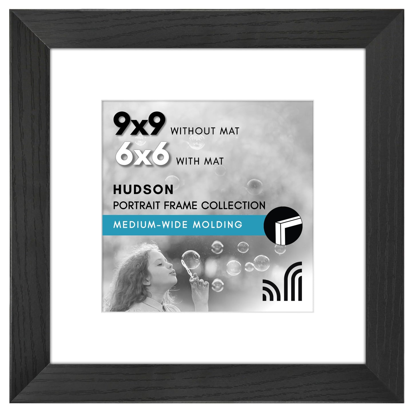 Oversized Gallery Picture Frame with Mat | Hudson Collection