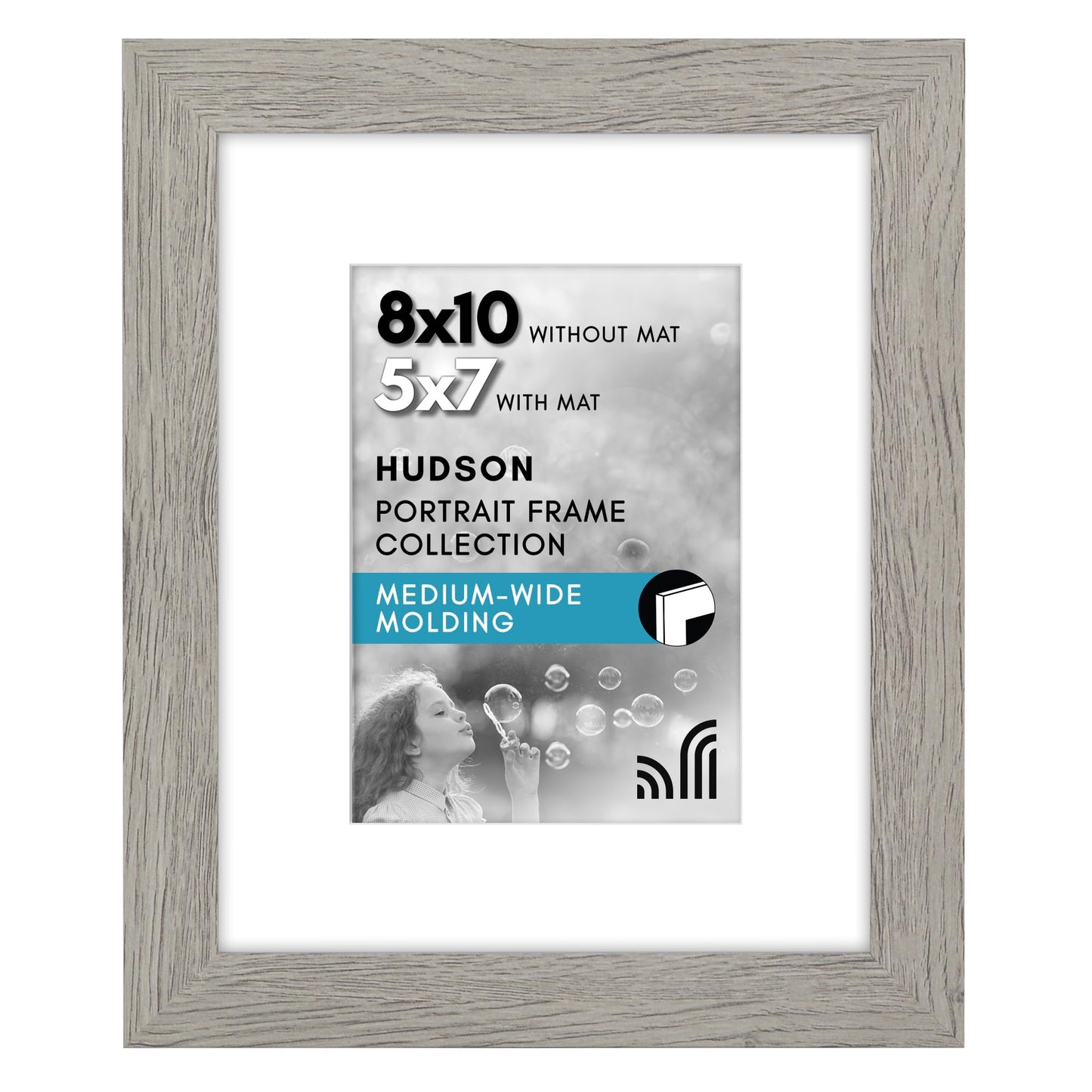 Oversized Gallery Picture Frame with Mat | Hudson Collection