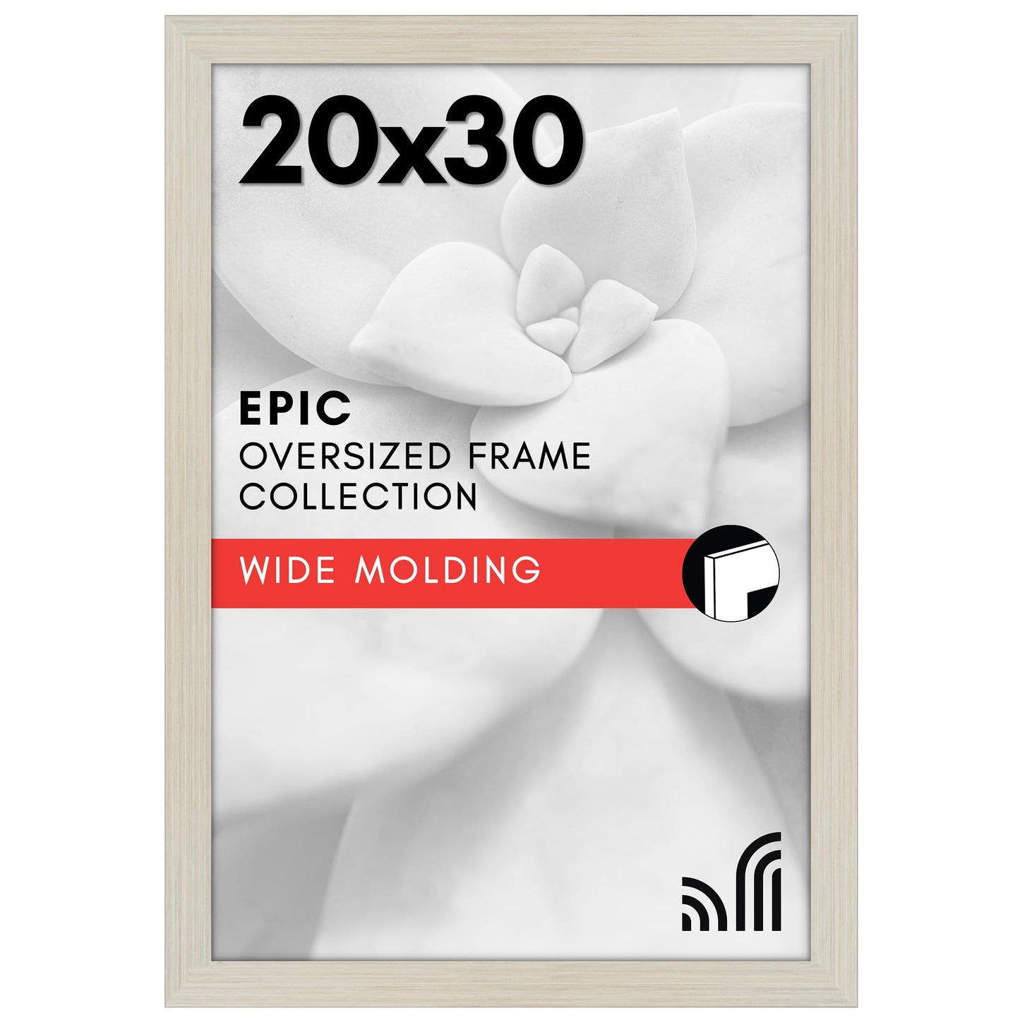 Gallery Poster Frame with Wood Grain Finish | Epic Collection