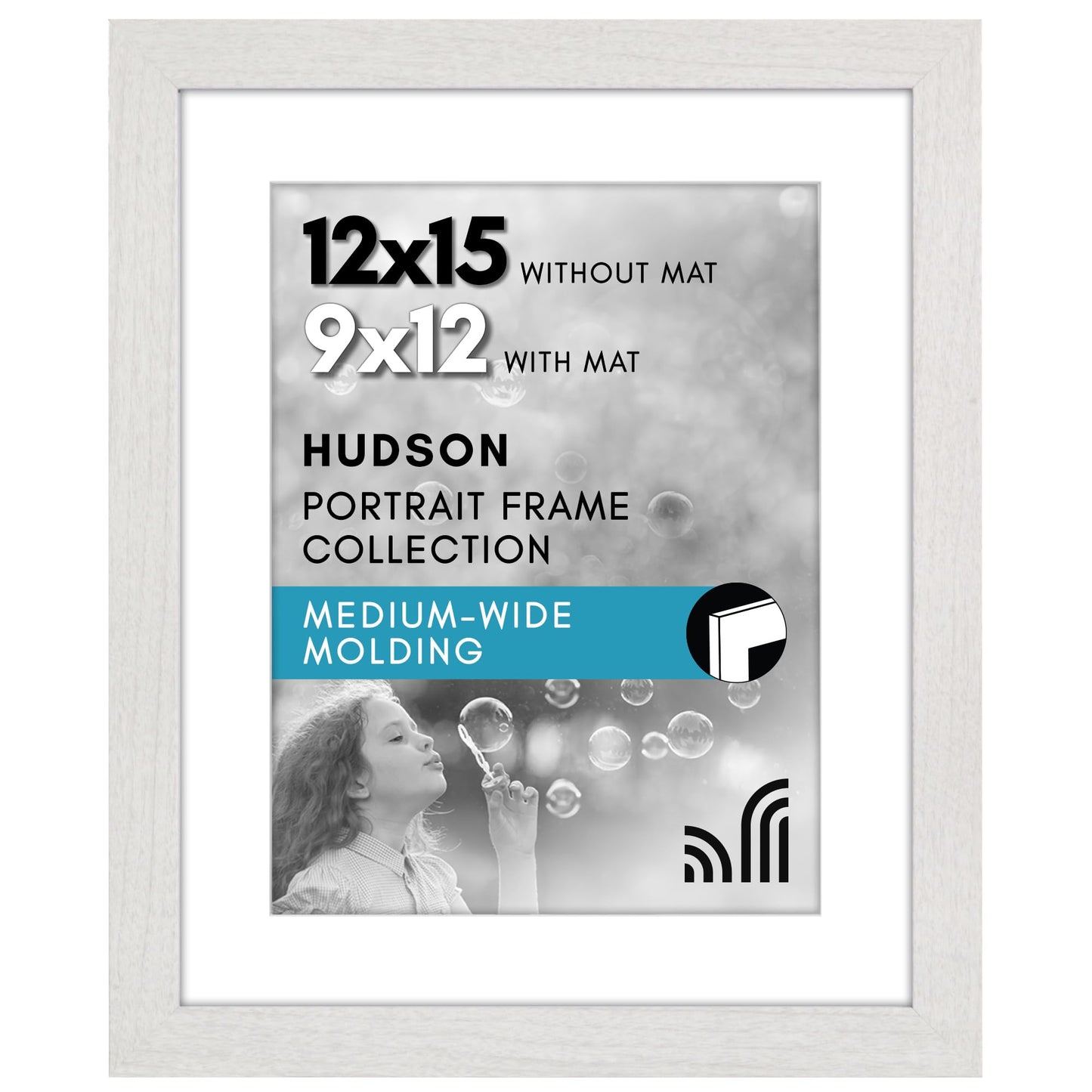 Oversized Gallery Picture Frame with Mat | Hudson Collection