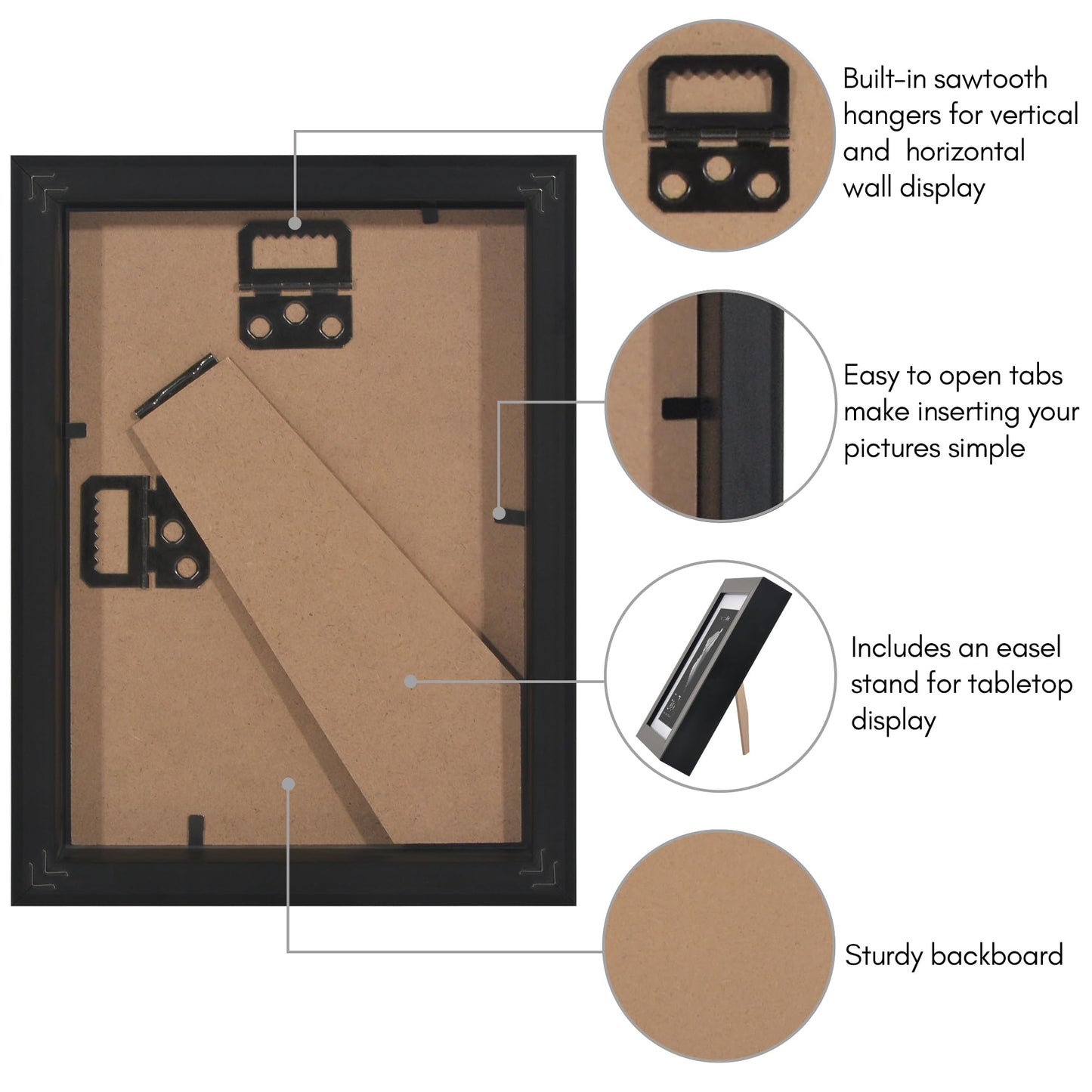 Gallery Picture Frame with Mat | Soho Collection