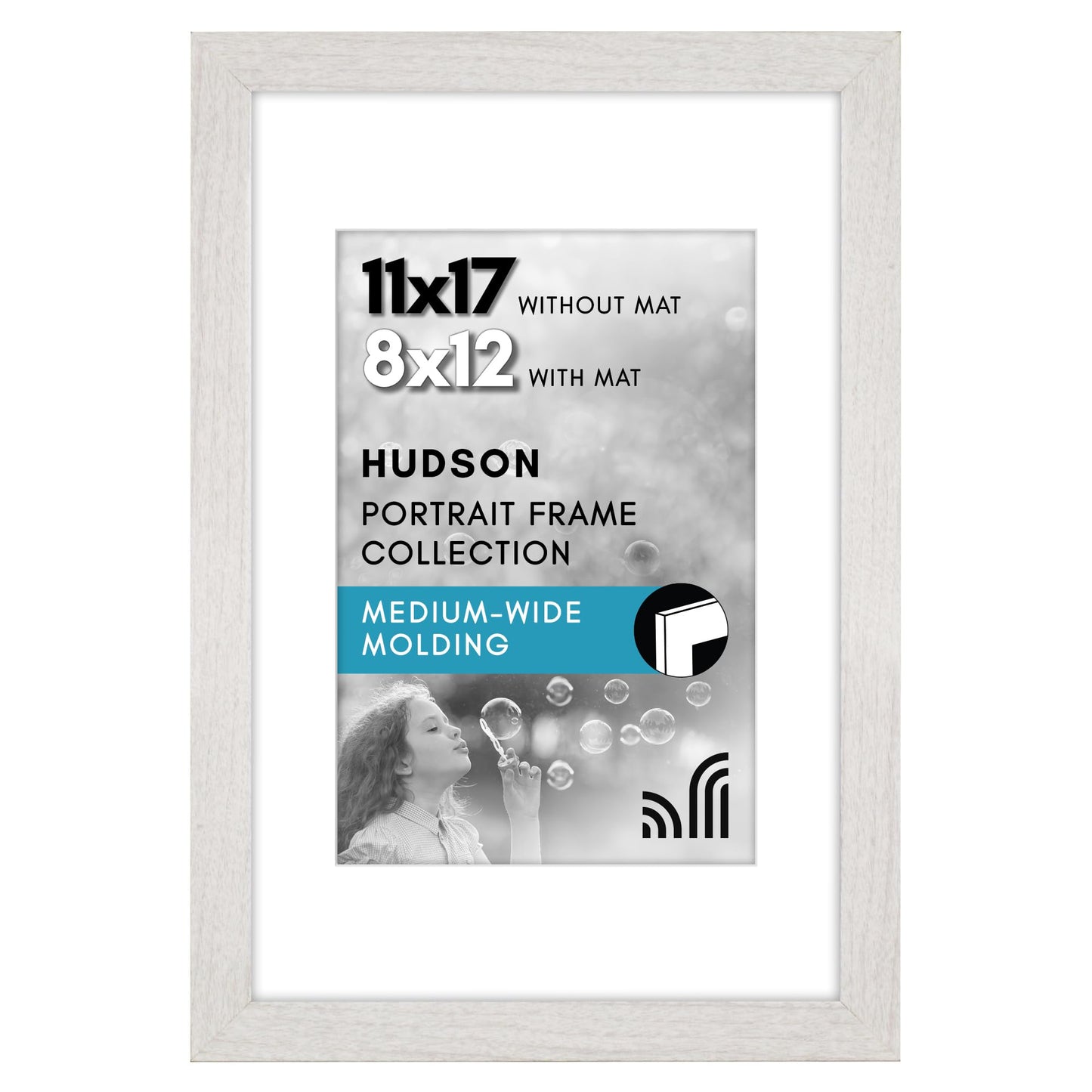 Oversized Gallery Picture Frame with Mat | Hudson Collection
