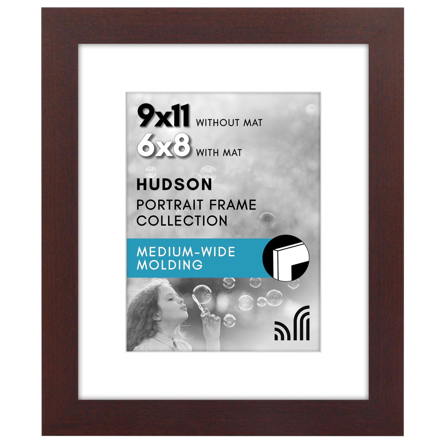 Oversized Gallery Picture Frame with Mat | Hudson Collection