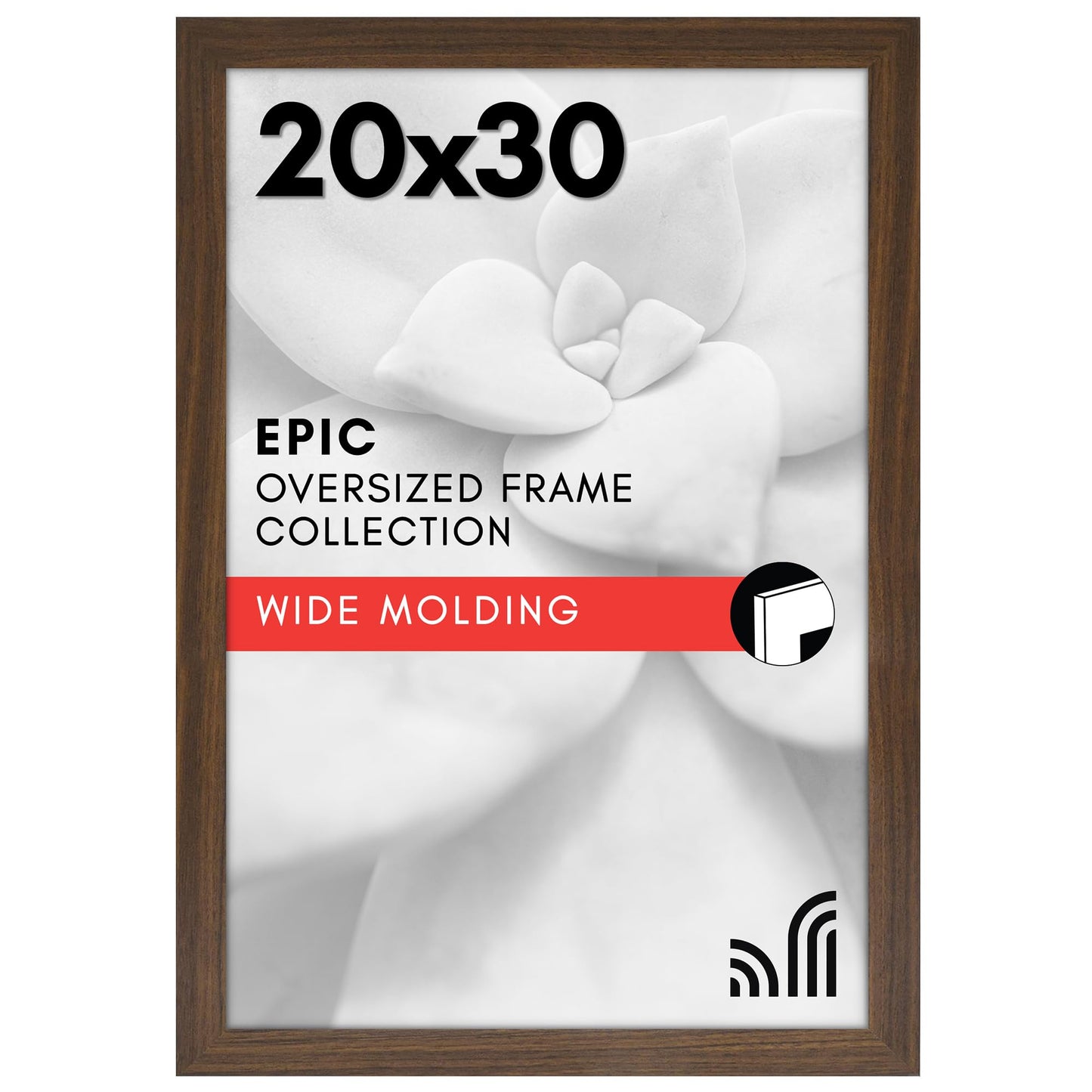 Gallery Poster Frame with Wood Grain Finish | Epic Collection