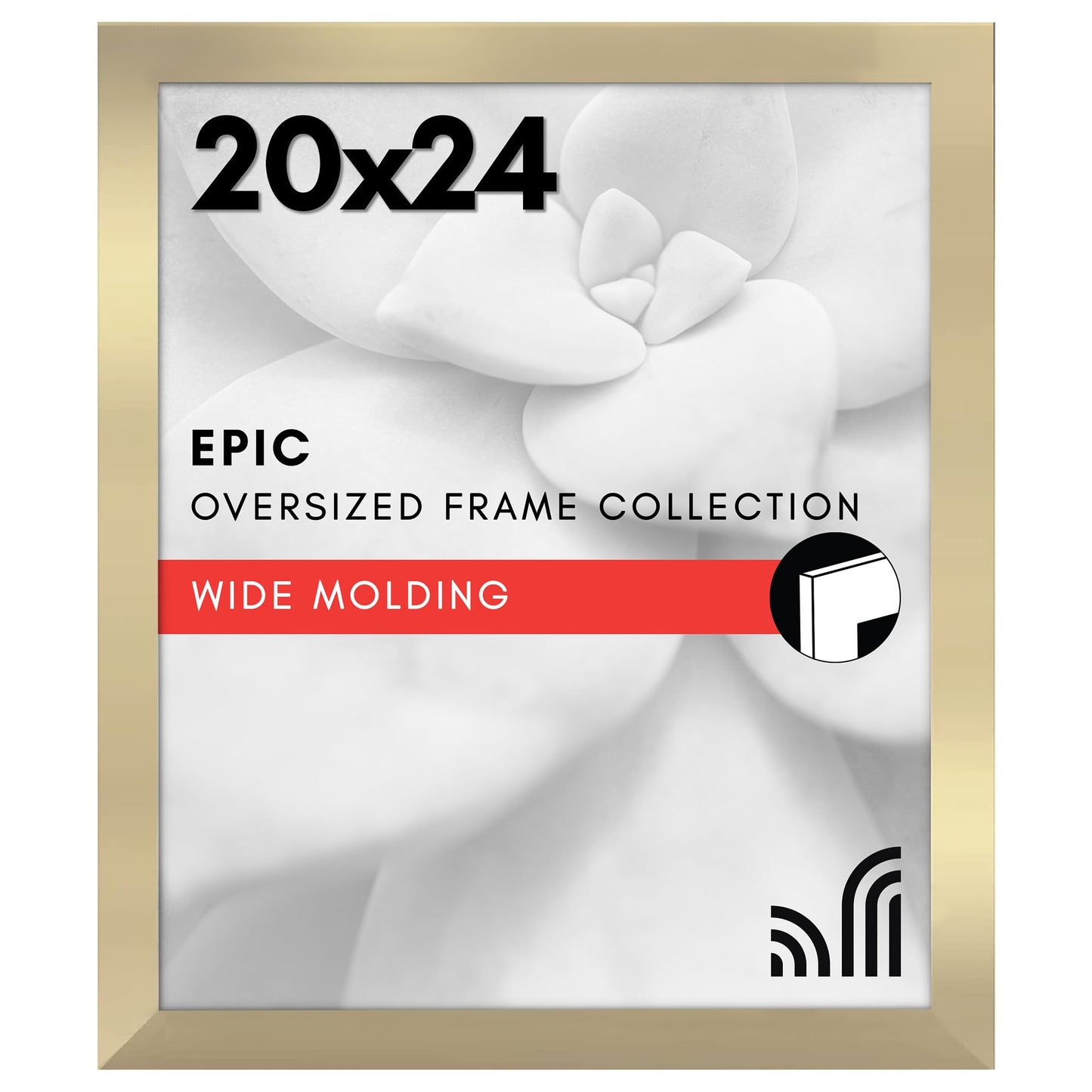 Gallery Poster Frame with Wood Grain Finish | Epic Collection