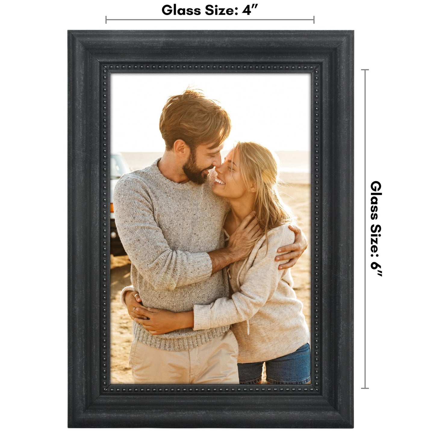4x6 | Vintage Frames | Black | Modern - Premium Quality