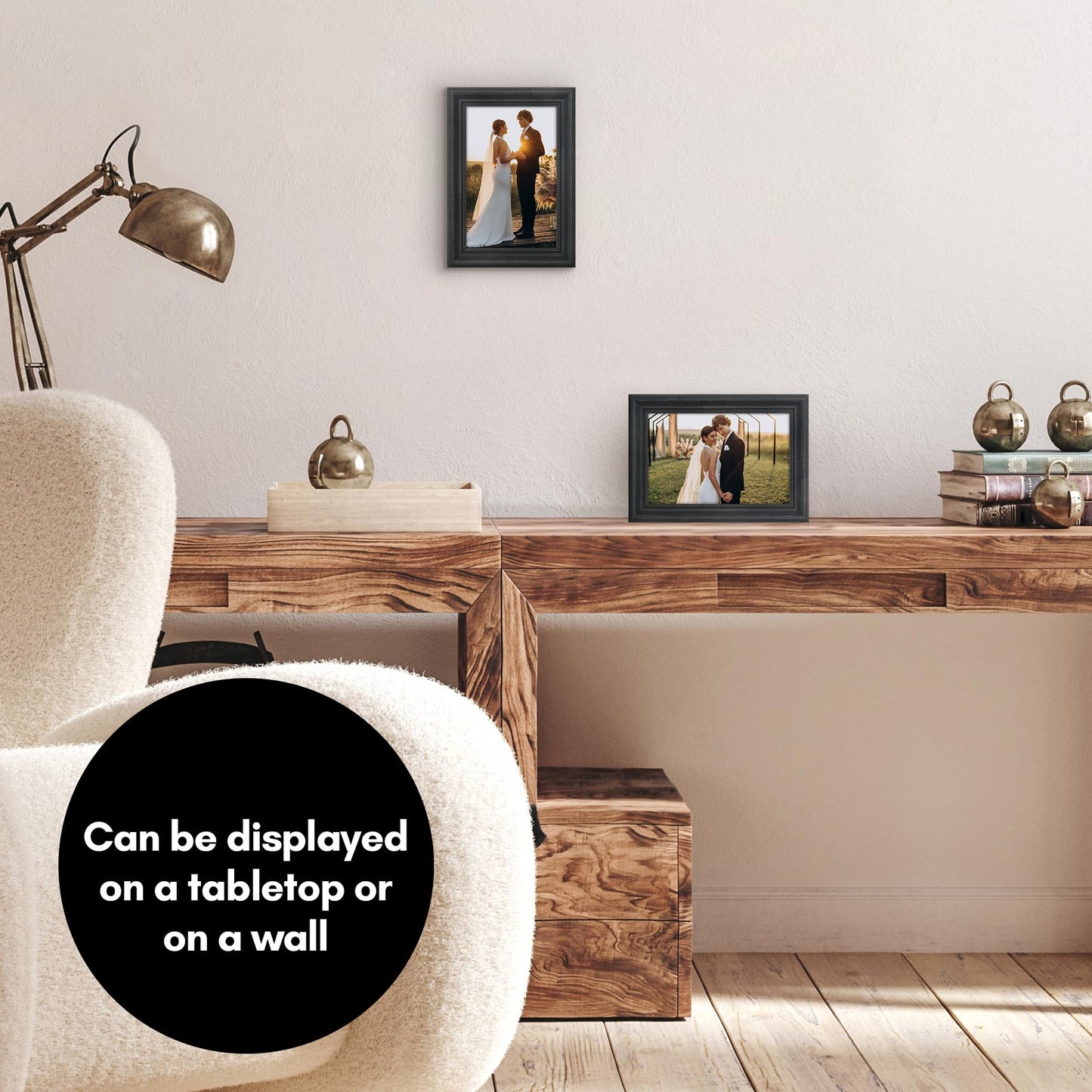 4x6 | Vintage Frames | Black | Modern - Premium Quality