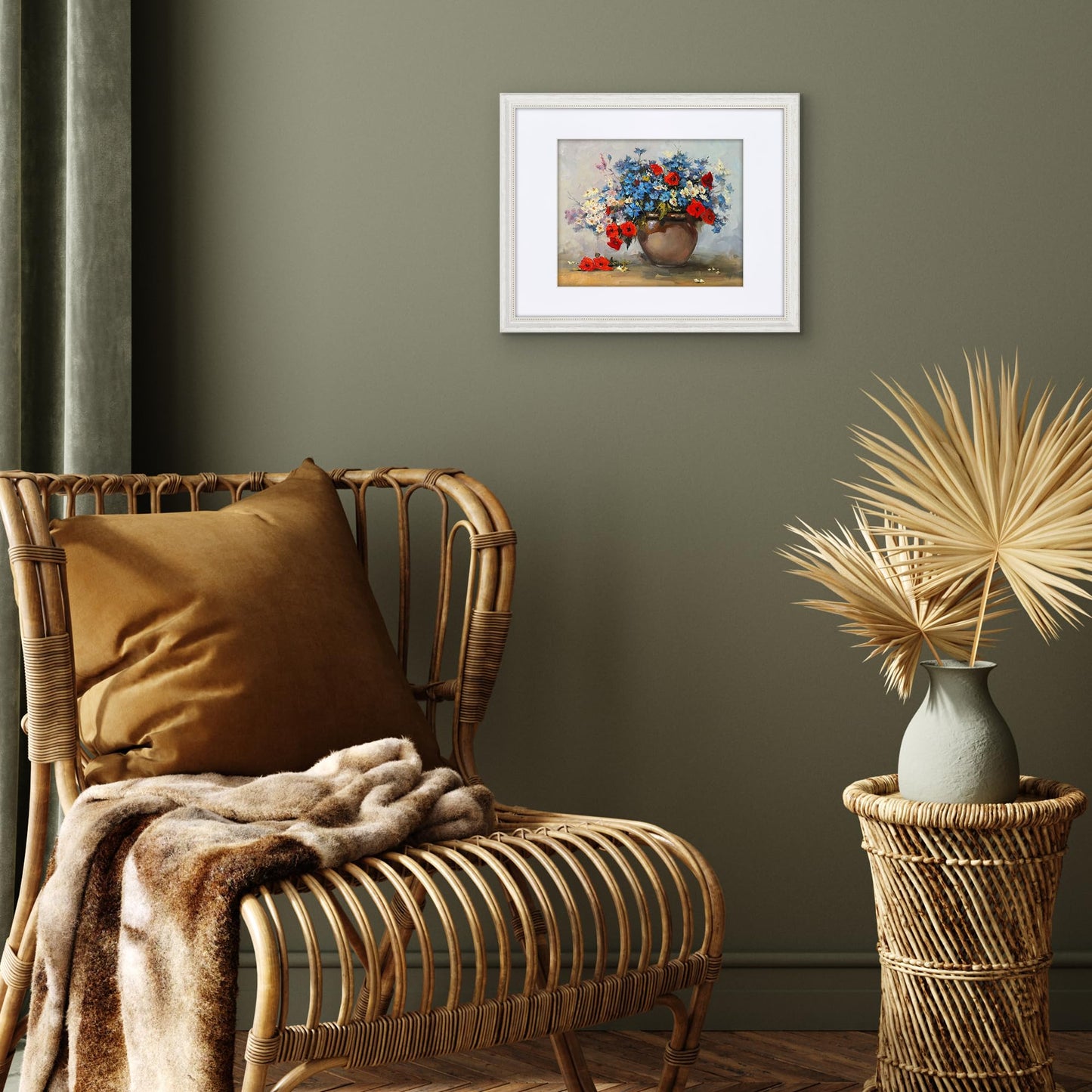 11x14 with 8x10 Mat | Vintage Frames | White | Modern - Premium Quality