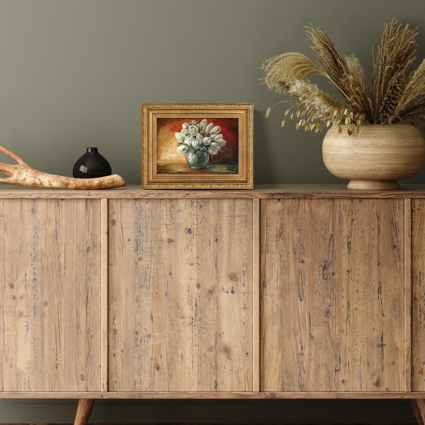 5x7 | Ornate Vintage Frame | Gold | Modern - Premium Quality