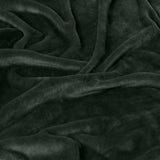 Americanflat 90x90 Fleece Throw Blanket - Soft and Breathable Throw Blanket for Couch, Bed, Chair - Oversized Fleece Blankets Perfect for Home, Bedroom, or Outdoor Use - Green