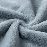 Americanflat 50x60 Double Sided Faux Fur Throw Blanket - Soft and Breathable Throw Blanket for Couch, Bed, Chair - Gray Faux Fur Blankets Perfect for Home, Bedroom, or Outdoor Use