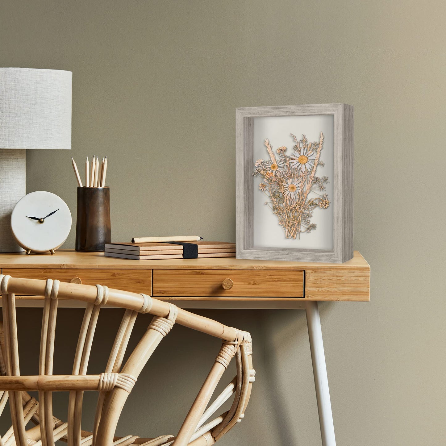 Shadow Box Keepsake Frame | Silhouette Collection | Modern Decor