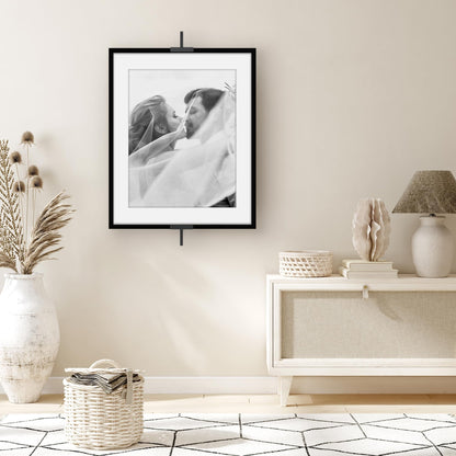 Adjustable Wall Easel | Black | Modern - Premium Quality