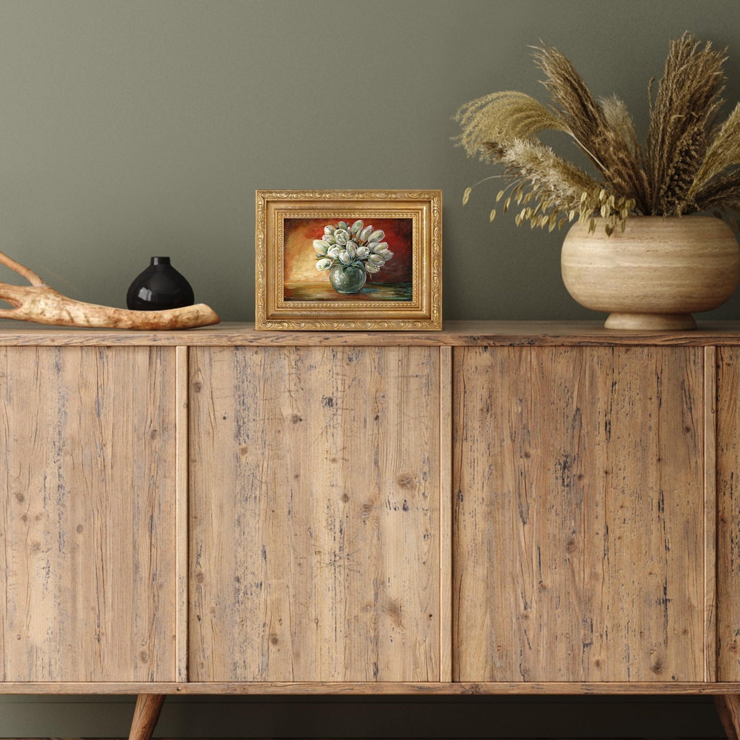 4x6 | Ornate Vintage Frame | Gold | Modern - Premium Quality